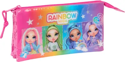 Productafbeelding van Rainbow High – Allround tas, glanzend, kleurrijk, 22 x 12 x 3 cm