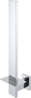 Produktbild von Haceka Edge reserverolhouder 7,2x9,7x34,9cm chroom