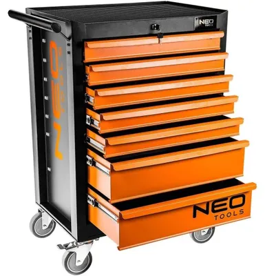 Image de Servante d'atelier vide 7 tiroirs NEO TOOLS 84-222