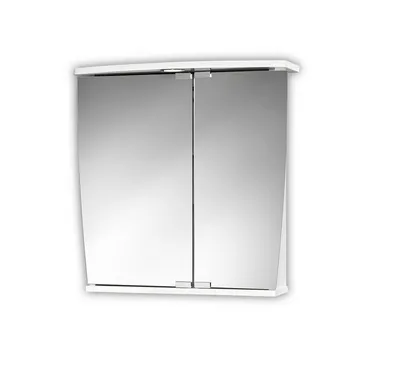 Immagine prodotto di Armadietto a specchio Jokey Armadietto da bagno Numa Illuminazione a LED e presa di corrente bianca
