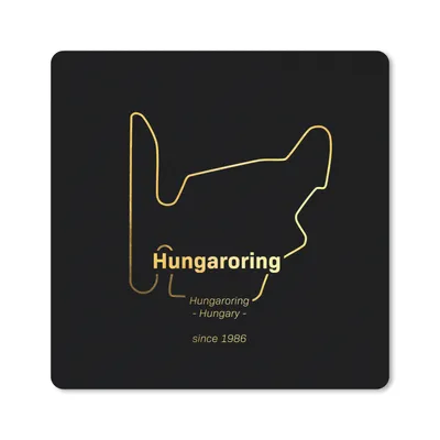 Obrázek produktu pro Podložka pod myš - Hungaroring - Formule 1 - Autodrom - 20x20cm - Podložka pod myš