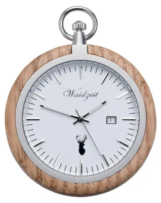 Produktbild von Waidzeit YT01 Barrique Bacchus Uhr Herrenuhr  Datum Weiss