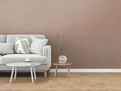 Produktbild von 2,88 m² | Kork Wandfliese WABI Rose mit CORKGUARD-Oberfläche