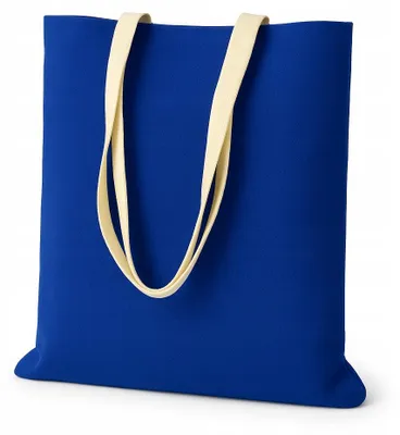 Produktbild von Allbag Einkaufstasche Baumwolltasche 38x42cm Dunkelblau 220g