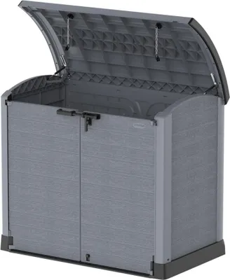 Immagine prodotto di DURAMAX Contenitore di plastica StoreAway ARC145 x 125 x 82,5 cm, 1200 l - grigio DURAMAX 86633