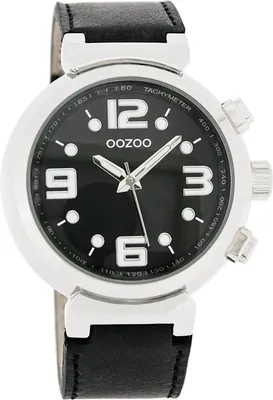 Produktbild von Oozoo Armbanduhr schwarz Metall Vintage Series Damen-Herren Analog-Quarzuhr UOC4254A