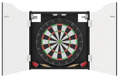 Immagine prodotto di Armadio per Dartboard Nero 56 x 12 x 63 cm Legno ingegnerizzato