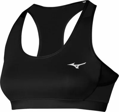 Productafbeelding van Mizuno Alpha BH, zwart, maat XS. Sportbeha voor hardlopen