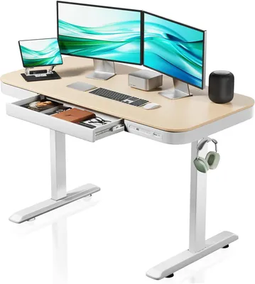 Obrázek produktu pro Stolní psací stůl s možností nastavení výšky – Ergonomický stůl – Stůl s nastavitelnou výškou – Stůl pro práci ve stoje i v sedě