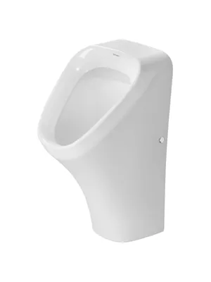 Produktbild von Duravit Urinal DURASTYLE 300 x 340 mm, Zulauf von hinten, ohne Fliege HygieneGlaze weiß