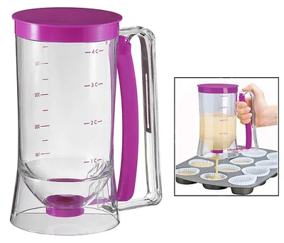 Teigspender 900 ml für Muffins, Pfannkuchen & Donuts