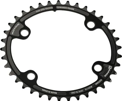 Zdjęcie produktu dla Rotor Q Ring Sram Axs 110 Bcd Oval Chainring Black 35t Czarny 35t