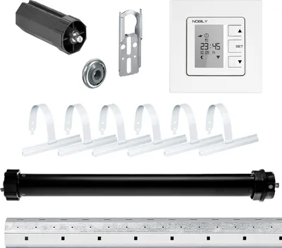 Produktbild von Komplett-Set | PE4 13/14-40 inkl. ZS1 | 13Nm = Zugkraft bis 36Kg | 40mm Achtkant Welle | Wellenlänge 100 | Rolladenmotor, Rolladenantrieb