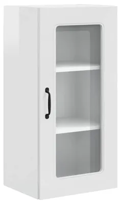 Image de Façade de lave-vaisselle vidaXL Kalmar, blanc brillant, 40 x 31 x 80 cm