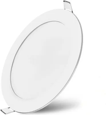 Obrázok produktu pre 9W LED panelové zapustené bodové svetlo zapustené svetlo teplá biela (3000K) 720 lumenov stropné svetlo okrúhle