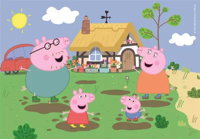 Image de CLE puzzle 30 SuperKolor Peppa Pig 20838