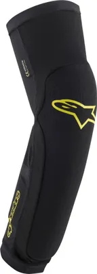 Image de Protège-tibias et genoux Alpinestars Paragon Plus, noir/jaune, taille 2XL