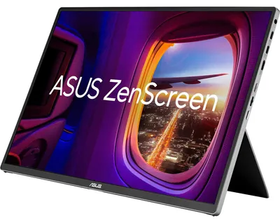 Produktbild von ASUS ZenScreen OLED MQ16FC, 40,6 cm (16"), 1920 x 1200 Pixel, WUXGA, OLED, 1 ms, Silber
