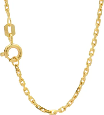 Produktbild von Ankerkette diamantiert Länge 60 cm - Breite 1,8 mm - 333-8 Karat Gold