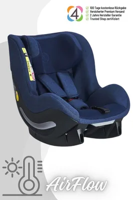 Produktbild von Avionaut AeroFIX AirFlow - Reboard Kindersitz (0-18 kg), Farbe Kindersitz:Navy