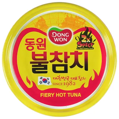 Produktbild von Dongwon Fiery Hot Tuna 135g