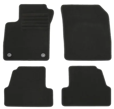 Fußmatten-Set für Opel Mokka inkl. X, 10/2012-06/2019, 4-teilig, Schwarz