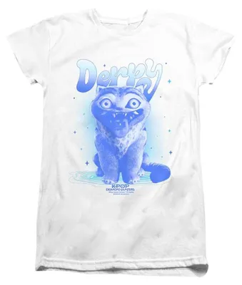 Produktbild von K-Pop Demon Hunters - T-Shirt für Damen, Anliegend TV42833 (XXL) (Weiß), KI-generiertes Bild