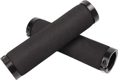 Obrázek produktu pro Rukojeti na řídítka jízdního kola, dvojitý zámek, protiskluzová pěna tlumící nárazy, pro řídítka 22,2 mm