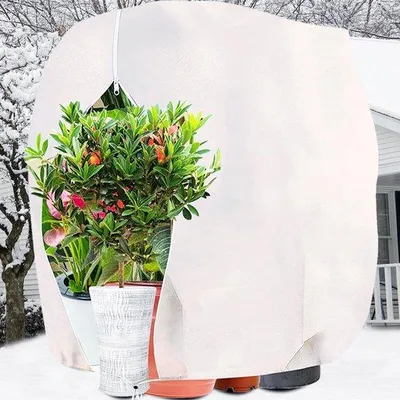 Produktbild von Schneeschutz für Pflanzen 200x240cm weiß atmungsaktiv wiederverwendbar
