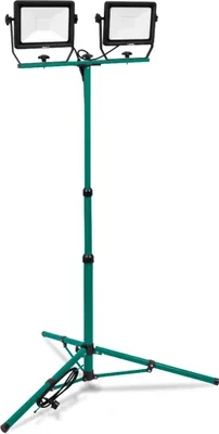 Produktbild von Vonroc Baustrahler LED mit Stativ - LED Arbeitsstrahler höhenverstellbar