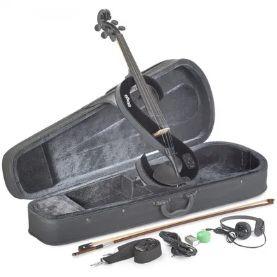 Produktbild von STAGG Alto electric EVA 4/4 BK - Erwachsener - Schwarz