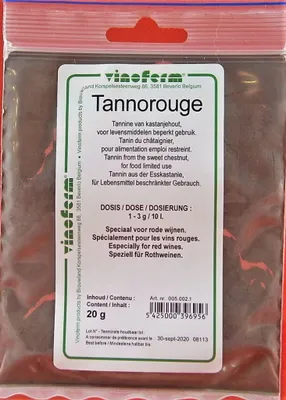 Produktbild von Tannin Vinoferm 20g – Tannin für Rothwein