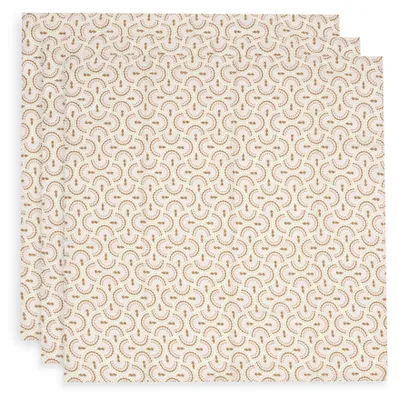 Image de Jollein, référence 535-851-68200, couleur beige, motif imprimé, matière : coton, lavage en machine à 60 °C, pour garçon/fille