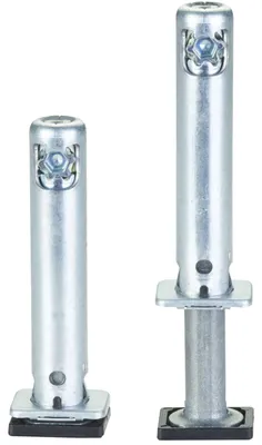 Produktbild von SOTECH Sockel-Höhenversteller Ø 12 mm Höhe 52 mm – zum Einbohren (2 Stück)