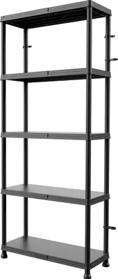 Immagine prodotto di Scaffale 125kg garage cantina dispensa 5 ripiani 74x32cm H 175 cm