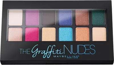 Produktbild von Maybelline New York - The Graffiti Nudes Lidschattenpalette