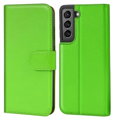Produktbild von Conie Klapp Tasche für Samsung Galaxy S22 Plus Kartenfach Rundumschutz Hülle in Grün