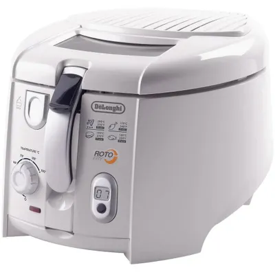 Obrázek produktu pro De’Longhi F 28533, Fritéza, 1 kg, 1,3 l, Samostarný, Bílá, Knoflíky, Otočné