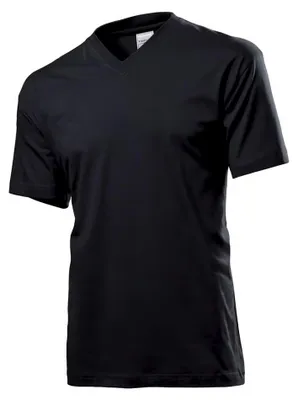Immagine prodotto di Stedman - Maglietta "Classic" per uomo/donna unisex, scollo a V LT3673 (3XL) (nero opale)