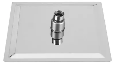Produktbild von Duschkopf - Regen Duschsystem - Luxus 8 Zoll - Silikon - Entspannung und Komfort - Geeignet für Badezimmer - Silber