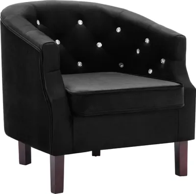 Obrázek produktu pro křeslo vidaXL Black Velvet