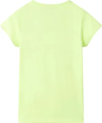 Produktbild von vidaXL Kinder-T-Shirt Neongelb 116