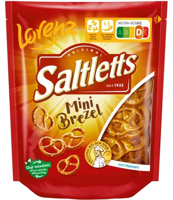 Image de Saltletts Mini Brezel 150g