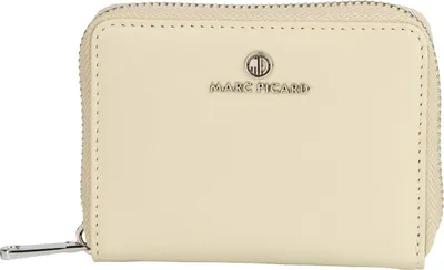 Produktbild von Marc Picard Leder Geldbörse Umbria Zip Wallet Grey beige