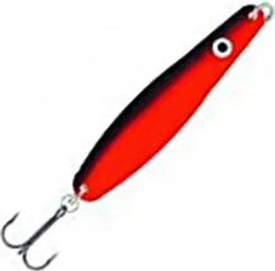 Produktbild von Dega Jumper Lars Hansen Meerforellenblinker 25g rot/schwarz