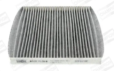 Produktbild von CHAMPION CCF0119C Aktivkohle Innenraumfilter Pollenfilter für OPEL Corsa D Schrägheck (S07) Corsa E Schrägheck (X15) Adam (M13) für FIAT GRANDE PUNTO