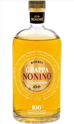 Produktbild von Nonino Distillatori Grappa Vendemmia Riserva 18 Monate 41% vol. Friuli - Grappa Nonino 2022 Grappa ( 1 x 0.7 L )