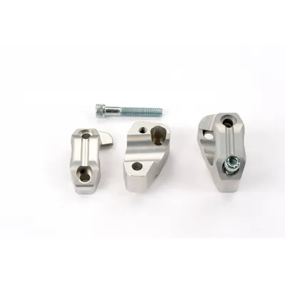Produktbild von LSL Klemmbock-Kit für Buell XB-9, XB12S, 28,6 mm, silber