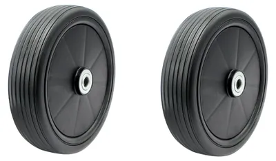 Produktbild von 2x Laufrad passend Sabo Rasenmäher // Ø 180mm Schnittbreite 43 47 52 Rad