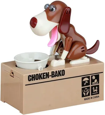 Productafbeelding van Hongerige Hond Spaarpot met Creatief Ontwerp